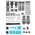 thumbnail image 1 of Marco para cuadricóptero HD5 de 5 pulgadas + kit de piezas impresas en 3D, brazo de 5,5 mm de fibra de carbono para dron de carreras FPV RC, 1 of 8
