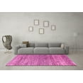 thumbnail image 3 of Ahgly Company Indoor Rectangle Oriental Pink Modern Area Rugs, 5' x 7', 3 of 4