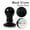 Rounded 51mm, variant on NOBRAND 58mm 54mm 51mm Ripple Base Leveling Constant Pressure Calibrated Spring Loaded Espresso Tampers