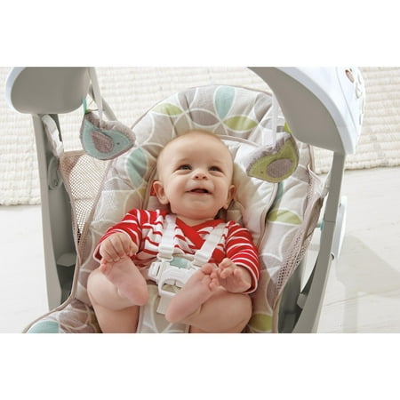 Fisher-Price Deluxe Take-Along Swing and Seat - Mocha