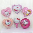 thumbnail image 4 of Globo Redondo De 18 Pulgadas Película De Aluminio Ballo hello kitty De Cumpleaños De Los Niños Vestir Decoración De Fiesta Carto, 4 of 4