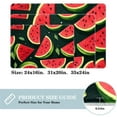 thumbnail image 2 of Watermelon Polyester Non-Slip Machine Washable Indoor Rug Floor Mat Chair Rug, 2 of 6