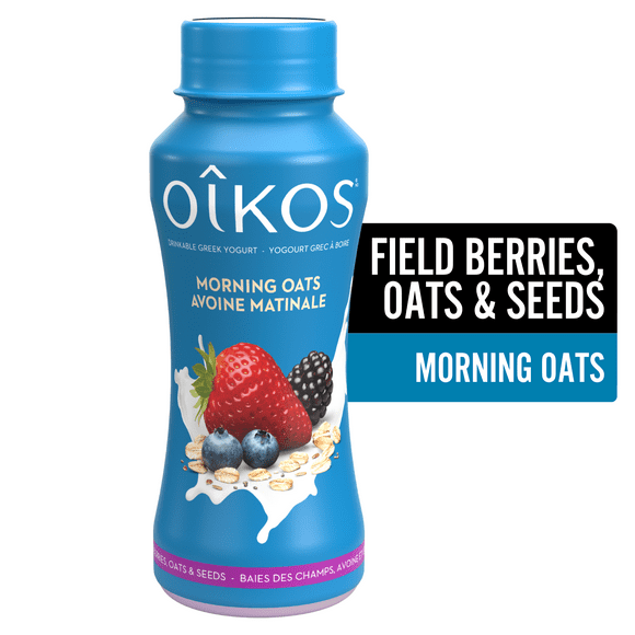 Oikos Greek Yogurt Drink, Field Barries, 190 mL