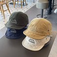 thumbnail image 4 of Ceisia Men 5 Panel Short Brim Outdoor Cap Lightweight Breathable Sports Sun Baseball Hat Khaki Free Size Gift, 4 of 9