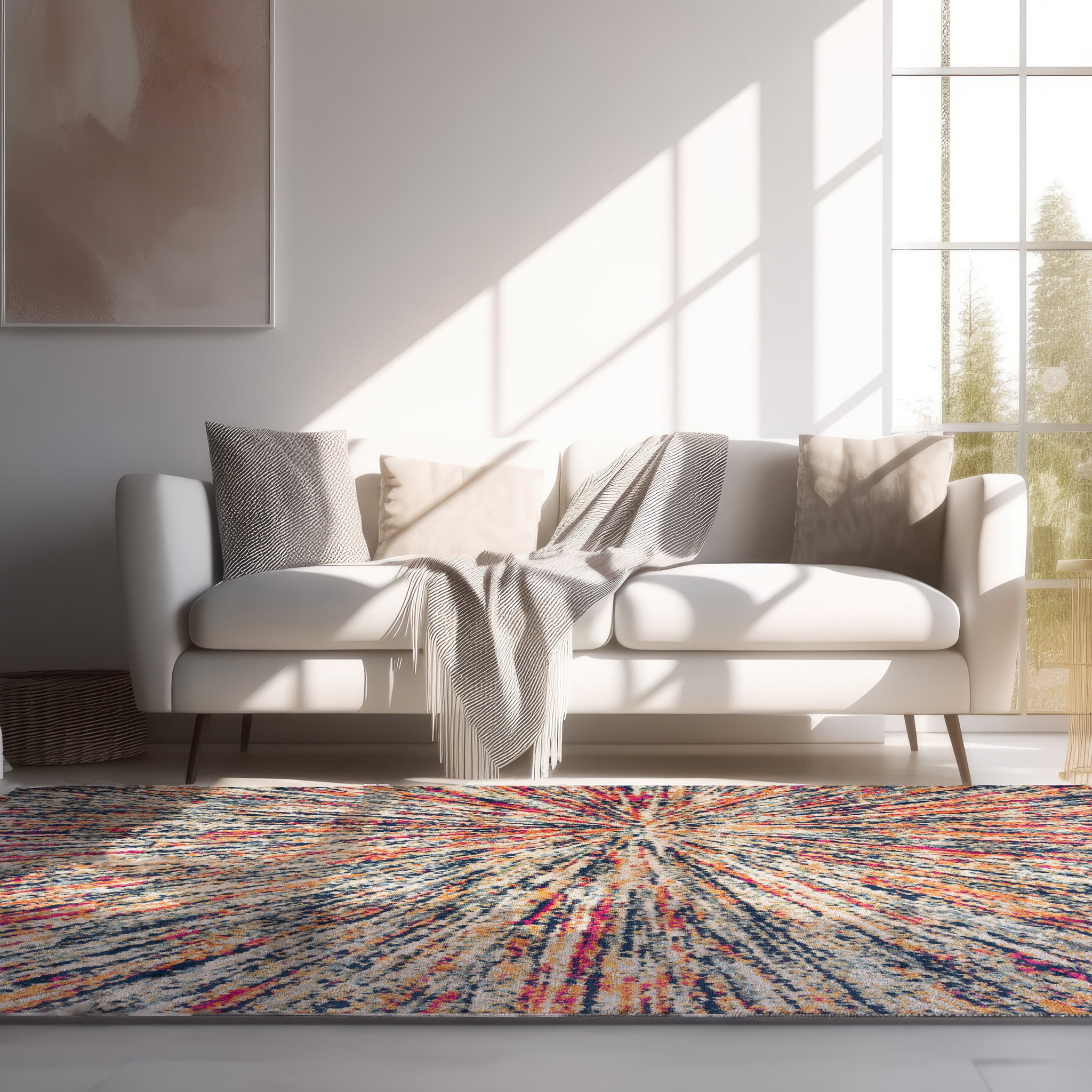 RUG BRANCH Crème Savane 5X8