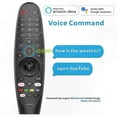 thumbnail image 3 of Universal Remote with Voice Control & Pointer for Smart TVs - Compatible with Netflix Hot Key Functionality, 3 of 4