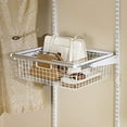Rubbermaid Configurations Closet Drawer Organizers, White Metal. For