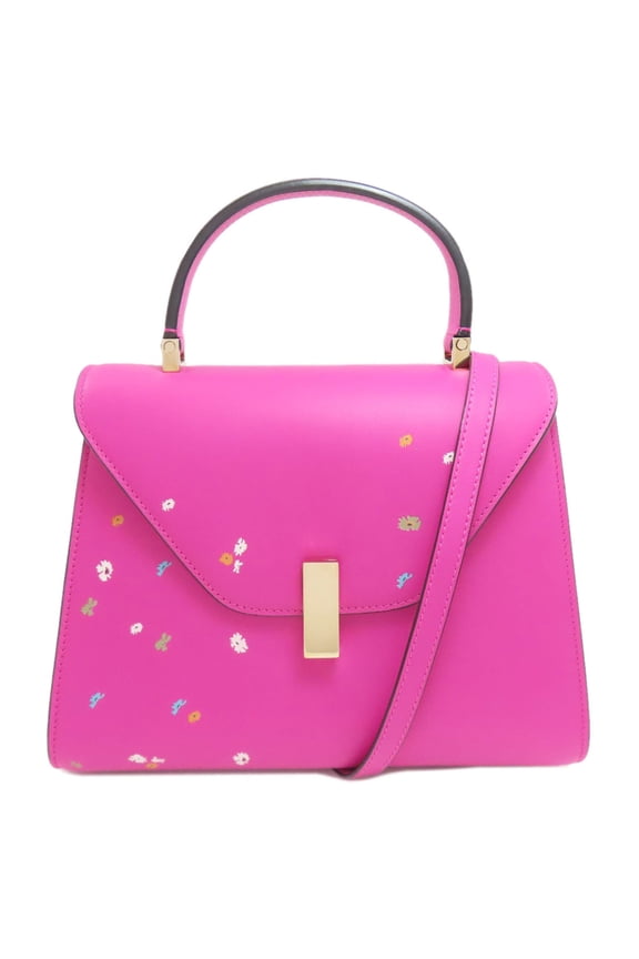 Pre-Owned Valextra Iside Flower 2-Way Handbag, Calfskin, Women's