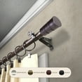 thumbnail image 5 of InStyleDesign  Leo Adjustable Curtain Rod Satin Nickel 28 to 48 inches Silver Finish, 5 of 5