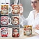 thumbnail image 3 of Ruifaya Tazas de café navideñas, tazas navideñas de cerámica de 11 oz con asa de Papá Noel, taza de café navideña, juego de tazas de Papá Noel con texto "Merry Christmas" para adultos, mujeres y hom, 3 of 7