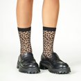 thumbnail image 4 of Fuzoiu Leopard Print-2 Print Kids Socks For Boys Girls,Grip Crew Socks with Non Slip,Lightweight Stretch Crew Socks,Toddlers Crew Boot Socks, 4 of 5