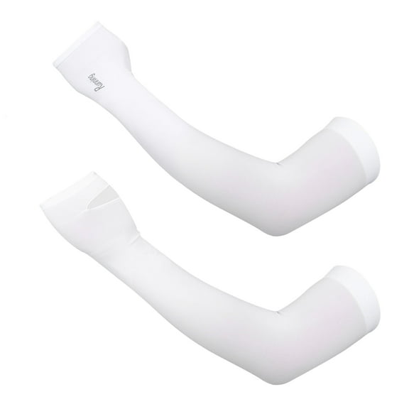 DISEN 2pcs UV Protection Cooling Arm Sleeves - UPF 50 Men & Women Long Sun Sleeves for Cycling, Driving, Running, Basketball, Football & Outdoor Activities