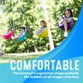 thumbnail image 5 of Swurfer Coconut Toddler Swing – Comfy Baby Swing Outdoor, Safe Quick Click Locking System, Easy Installation, Ages 6 - 36 Months, White, 5 of 7