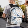 thumbnail image 6 of Rocae Butterfly for Lightweight Casual Backpack Travel Hiking Backpack Carry On Laptop Backpack, 6 of 6