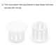 thumbnail image 4 of Tapones de agujero redondos blancos Uxcell de 32 piezas de 10 mm (3/8') tipo de tapón de agujero de plástico de nylon, 4 of 6