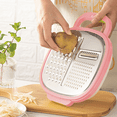 thumbnail image 4 of Râpe à Fromage Facile à Utiliser Râpes pour Cuisine Râpe à Fromage avec Contenant et Couvercle pour Fromage, 4 of 5