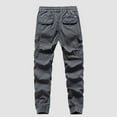 thumbnail image 4 of Men's Cargo Pants Work Clothes for Men Construction Men's Work Pants Construction Boy Glitter Double Knee Mens Cargo Purse Sleepers Men Sippers for Toddlers Mens with Grey 28, 4 of 4