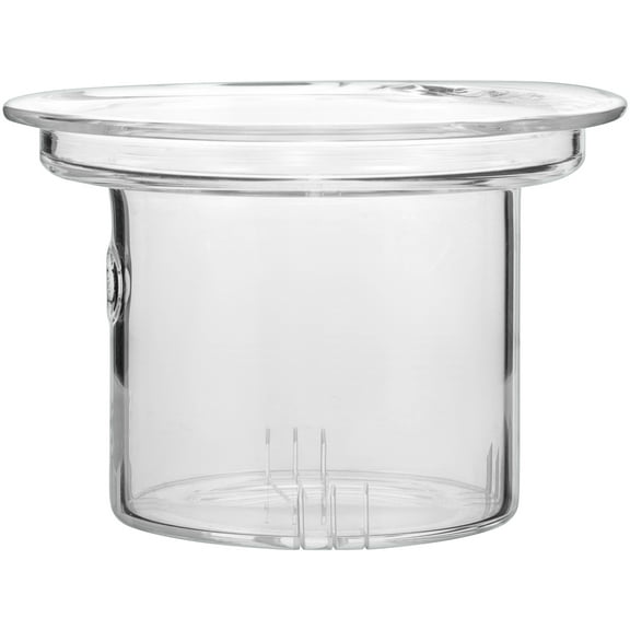 Glass Tea Diffuser Pitcher for Loose Leaf Tea, 9.8 x 9.8 x 6.5 cm, and Easy to Use Teapot Accessory