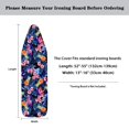 thumbnail image 6 of HELLHERO Elastic Fasteners 15" x 54" Polyester Elasticized Edge Iron Cover Protector Ironing Board Protective Cloth Iron Pad Covers One-Piece Cover, 6 of 6