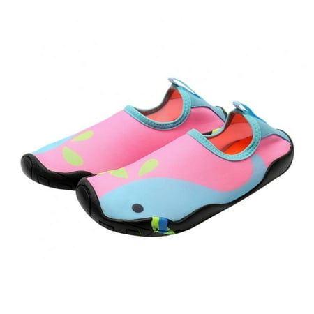 

Xmarks Cartoon Kids Water Shoes Quick-Dry Aqua Socks Water Skin Barefoot Sports Shoes for Boys and Girls