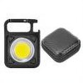 thumbnail image 1 of Linterna de llavero LED 500 lúmenes Luz de trabajo para acampar al aire libre (negro + caja), 1 of 4