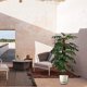 thumbnail image 5 of Maceta 35cm Moderna Minimalista Interior Exterior con Plato blanco Elly Decor MCA01WH-35CMCPLT, 5 of 7