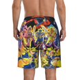 thumbnail image 4 of Yu-Gi-Oh Mens Swim Trunks Quick Dry Board Shorts with Mesh Lining Beach Shorts Swimwear Bathing Suits, 4 of 7