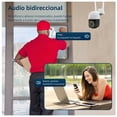 thumbnail image 4 of Camara IP WIFI Uso Interior o Exterior 3mpx Audio 2 Vías PTZ Compatible con Android o Iphone, 4 of 8