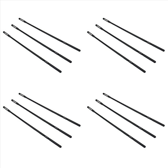 Varilla de Limpieza de Flauta de PláStico de 12 Piezas Varilla de Limpieza de Flauta Varilla de Limpieza de Flauta de Clarinete