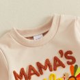 thumbnail image 6 of Cjfdfy Toddler Baby Boy Thanksgiving Outfit Little Turkey Homemade Rolls Print Long Sleeve Sweatshirt And Pants Cute My First Thanksgiving Holiday Fall Winter Outfit 6M-4Y  ﻿, 6 of 9