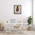 thumbnail image 3 of Stupell Industries Ballerina in Abstract Gown Beauty & Fashion Painting Black Floater Framed Canvas Art Print Wall Art, 25 x 31, 3 of 10