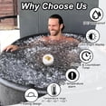 thumbnail image 6 of Cold Plunge Thermometer, Ice Bath Thermometer, Small Floating Waterproof Thermometer for Hot-Cold Bath, Multifunction Floating Pool Thermometer, Ice Bath Tub Accessories, 6 of 7