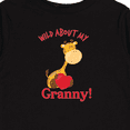 thumbnail image 4 of Inktastic Wild About my Granny Boys or Girls Long Sleeve Toddler T-Shirt, 4 of 5