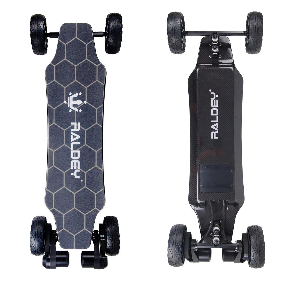 V2 Carbon Fiber Electric Skateboard Longboards with Remote 28MPH Top Speed 3000W Dual Belt Motor 195mm Wheels 19 Miles Range Suitable for Adults Teens - Walmart.com