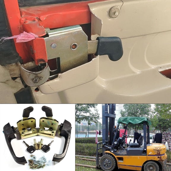 Universal New Tractor and Heavy Equipment Locking Door Handle loader door lock