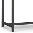 thumbnail image 6 of Banting 48 inch Wide Solid Wood Modern Industrial Mid Century Small Desk in Walnut Brown, 6 of 14
