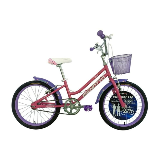 Bicicleta Benotto Romi Cross Rodada 20 Rosa