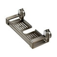 thumbnail image 2 of Estante de ducha, estante de ducha para baño, organizador para barra deslizante de 25mm, soporte para jabonera, estante de ducha ajustable, 2 of 7