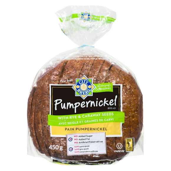 City Bread Pumpernickel, 450g