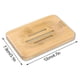 thumbnail image 5 of 1 paquete de jabonera de madera tipo 7 jabonera de madera de bambú jabonera de bambú caja sanitaria drenable a prueba de moho 81x11 cm bambú ANGGREK  Otros, 5 of 8