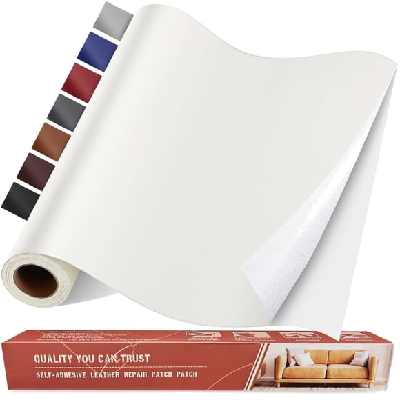 Kit de parches de reparación de piel Yikda de 80 cm x 40 cm para muebles