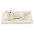thumbnail image 1 of Qaailabf Plush Round Pet Bed Winter Warm Dog Mat Removable Washable Cozy Soft Cat Dog Sleeping Cushion with Interactive Teasing Stick for Small Medium Pets, 1 of 6