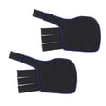 thumbnail image 2 of Rawiri 1 par de férula ajustable para caballo, protección para botas, envoltura de soporte, equipo ecuestre, azul oscuro, 2 of 8