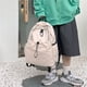 thumbnail image 5 of Mochila ligera Mochila informal Mochila de viaje para computadora portátil para hombres y mujeres (Blanco), 5 of 7