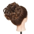 thumbnail image 2 of SEGO Woman Two Plastic Comb Synthetic Hair Clip In Big Hair Messy Dish Bun Chignon, 2 of 4