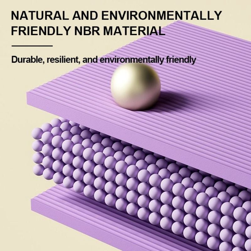 High Density NBR Balance Pad Durable Sports Fitness Board Purple Black Yoga Mat Support Balance Pad Yoga Pad