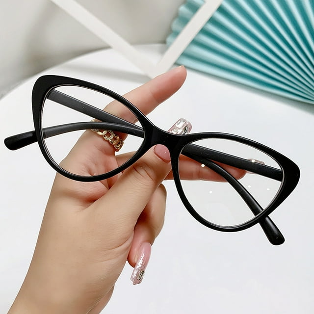 Adecuado para múltiples escenarios Gafas Nuevo Ojo de gato Película azul Luz anti-azul Clásico Ultra claro Negro Popular