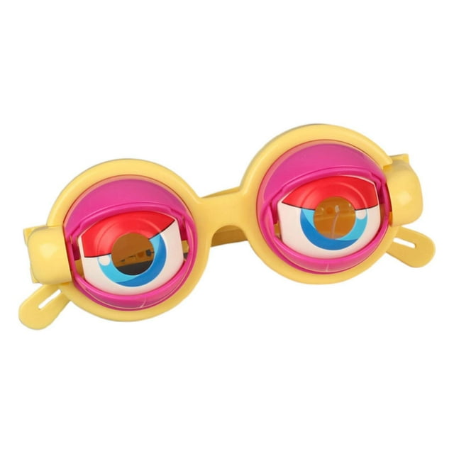 Ideas extravagantes Gafas divertidas Broma de Halloween Gafas con ojos parpadeantes Gafas de broma novedosas