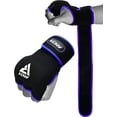 thumbnail image 2 of RDX Boxing Hand Wraps Inner Gloves, Neoprene Padded Fist Protection Bandages under Mitts with Quick Long Wrist Support, Blue, 2XL, 2 of 9