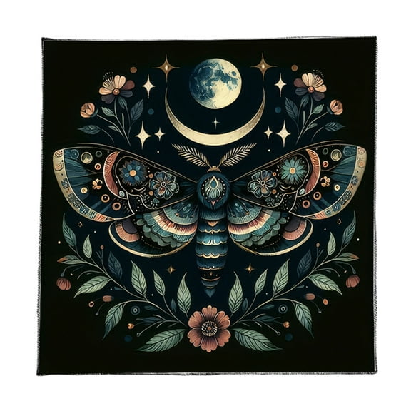 Butterfly Flower Tarots Tablecloth Divinations Card Table Cloth Tapestry Astrology Witchcrafts Deck Cloth Decoration